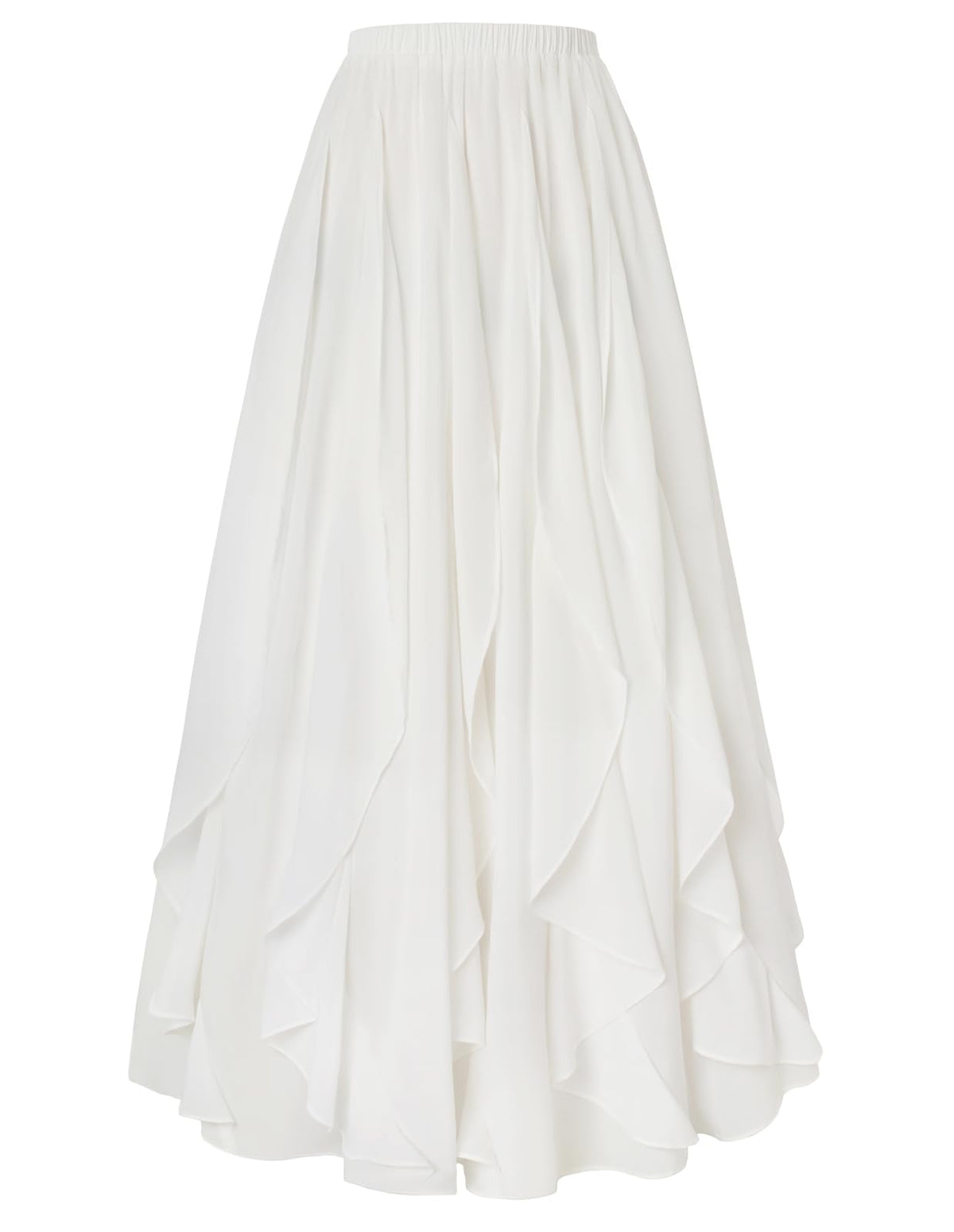 Scarlet Darkness Womens Maxi Skirt Boho Renaissance Long Flowy Skirts