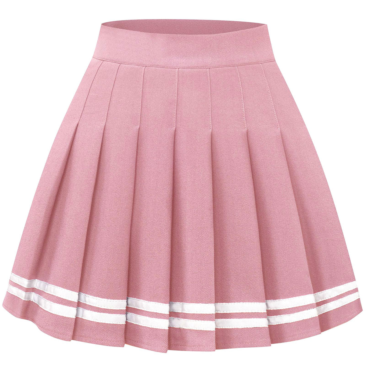 Womens Pleated Skirts High Waist Mini Tennis Skater Skirt
