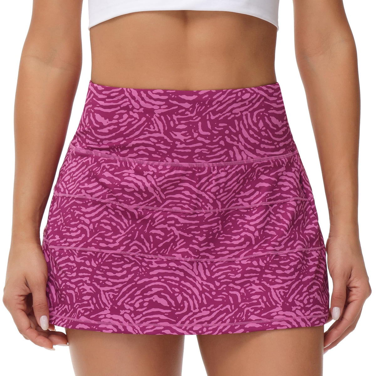 MCEDAR Pleated Tennis Skirt for Women with Pockets Women's High Waisted Athletic Golf Skorts Skirts Running Workout Shorts
