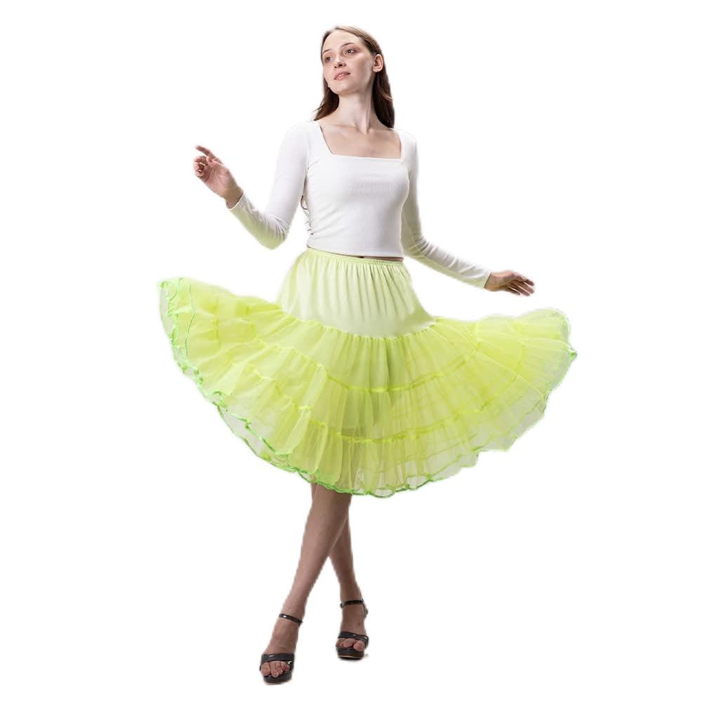 Tea Length Petticoat - Luxury Vintage Tea-Length 50s Look Rockabilly Petticoat