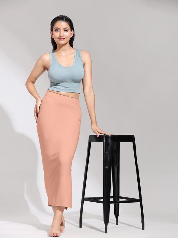TRENDMALLS Saree Shapewear Petticoat for Women, Cotton Blended, petticoat,Skirts for Women, shape wear dress for saree