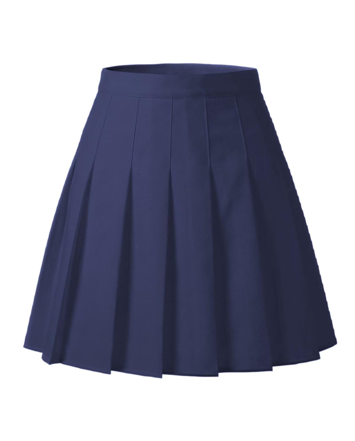 Pleated Skirts for Women High Waisted Tennis Skort Basic Casual Mini Skirt
