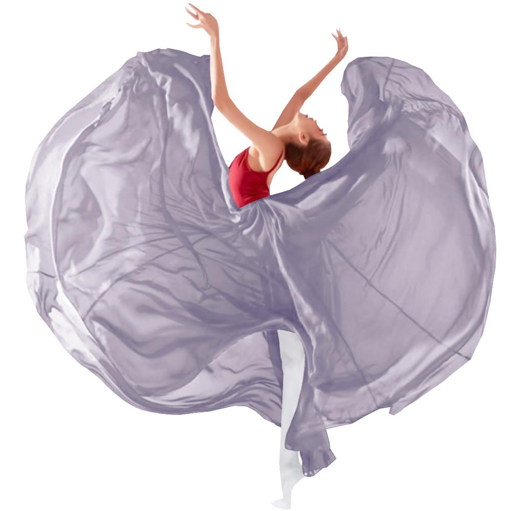 13-14 Years Girls 720 Sheer Chiffon 30" Long Ballet Skirt Maxi Skirt for Ballerinas Photography