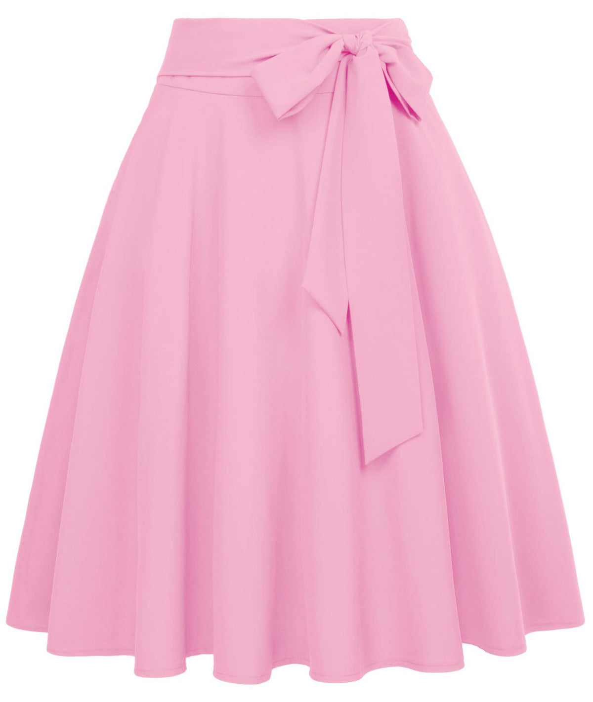 Belle Poque Women High Waisted A Line Skirt with Pockets