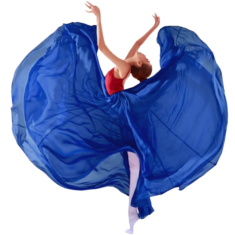 13-14 Years Girls 720 Sheer Chiffon 30" Long Ballet Skirt Maxi Skirt for Ballerinas Photography