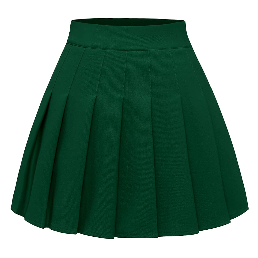 Womens Pleated Skirts High Waist Mini Tennis Skater Skirt