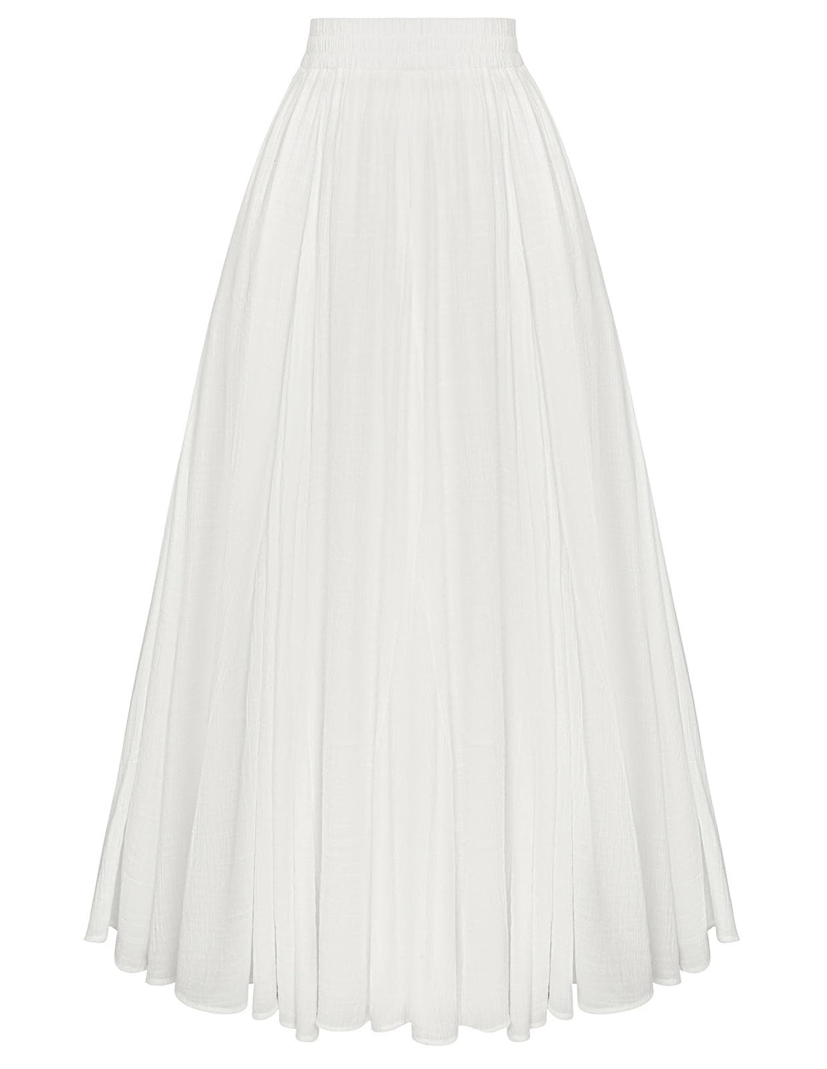 Scarlet Darkness Maxi Skirts for Women Long Flowy Boho Renaissance Skirt