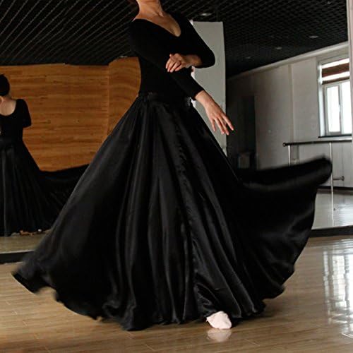 Ladies 20 Yard Satin Long Full Skirt