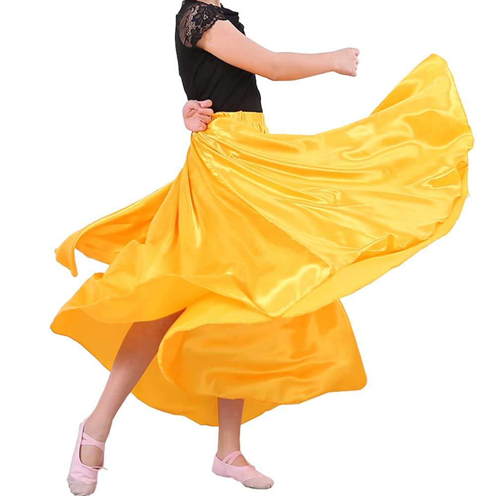 SANCAN Professional Girls Belly Latin Dance Training Skirt