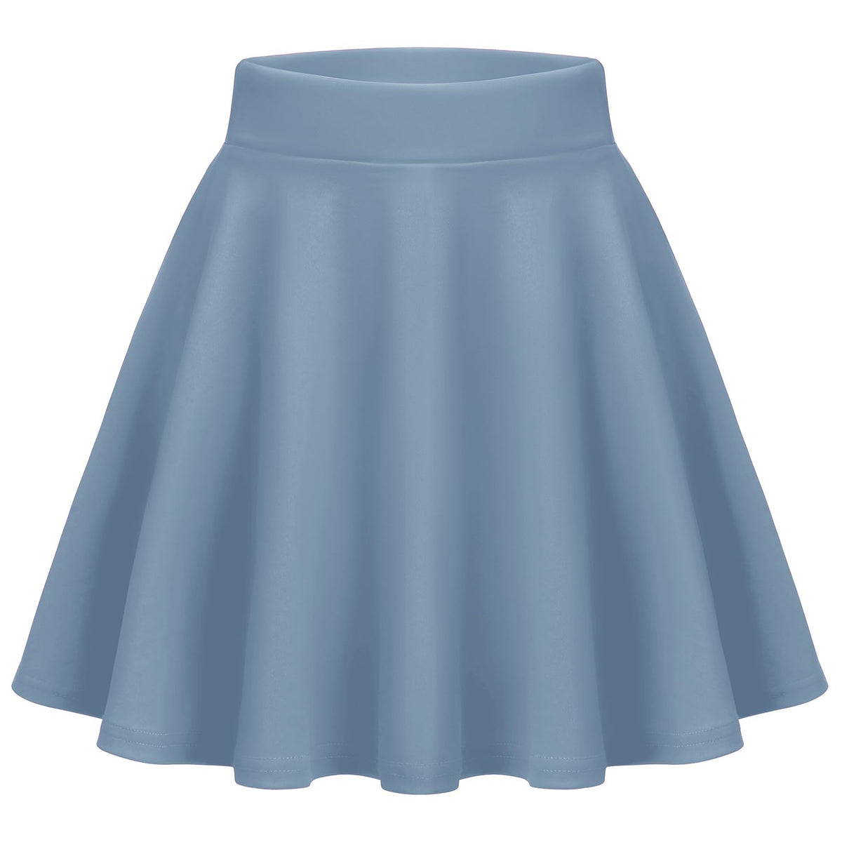 Zeagoo Women's Skirt Basic Mini Skater Skirt 2026 Summer Skirts Stretchable High Waist A-Line Party Club Skirts