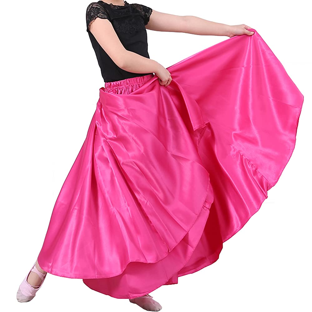 SANCAN Professional Girls Belly Latin Dance Training Skirt