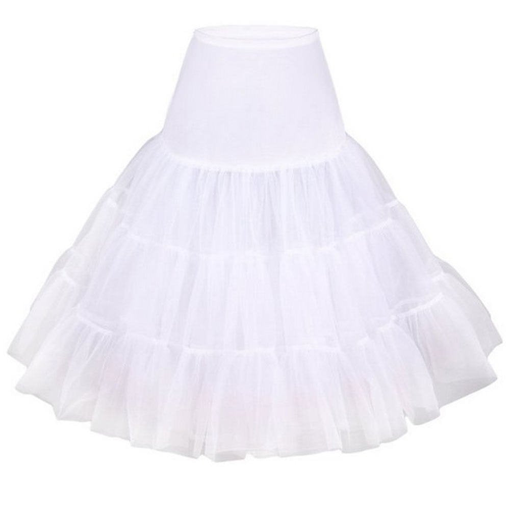 Tea Length Petticoat - Luxury Vintage Tea-Length 50s Look Rockabilly Petticoat
