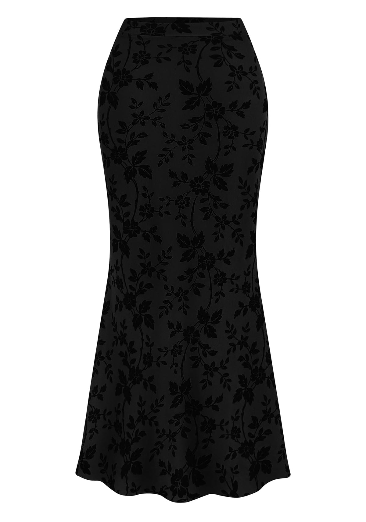 BTFBM Womens Floral Mesh Maxi Skirts