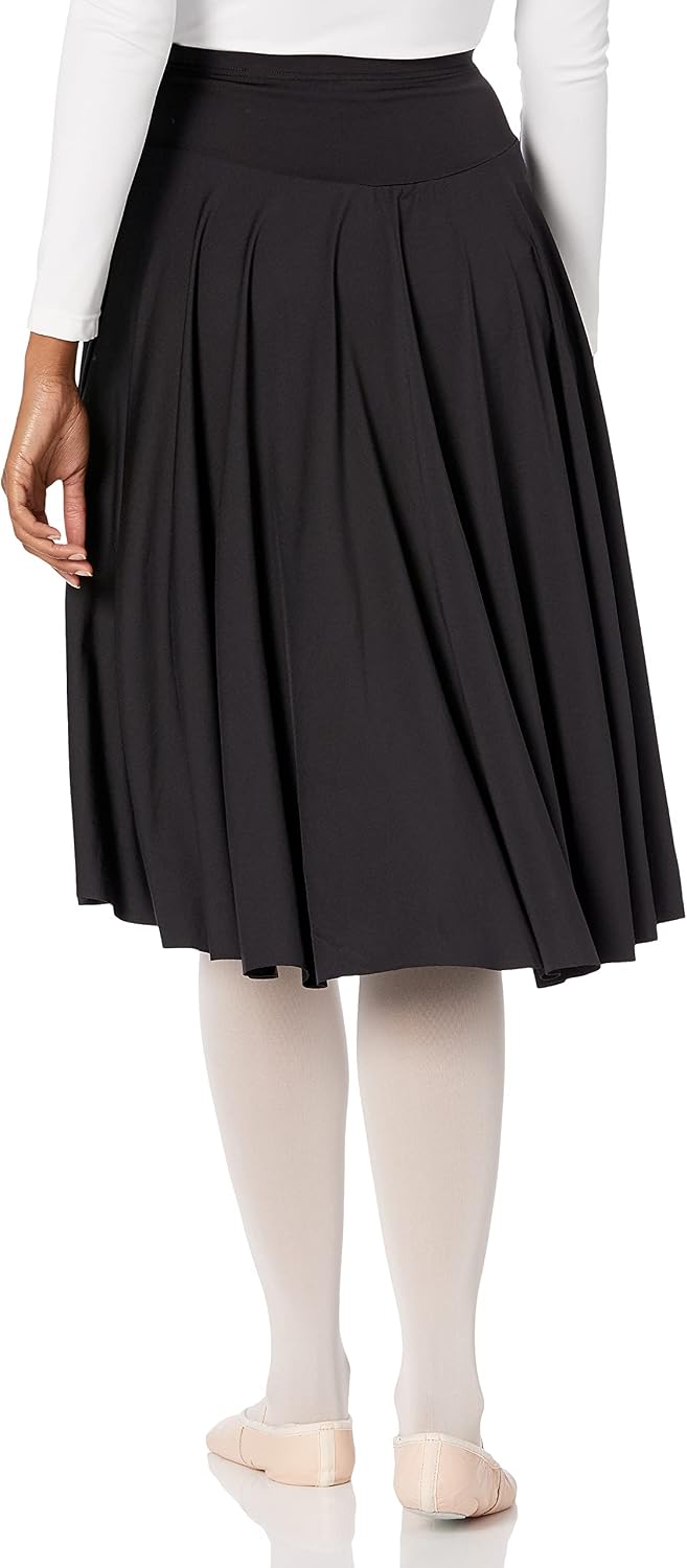 Mirella Women's Knee Length Circle Dance Skirt