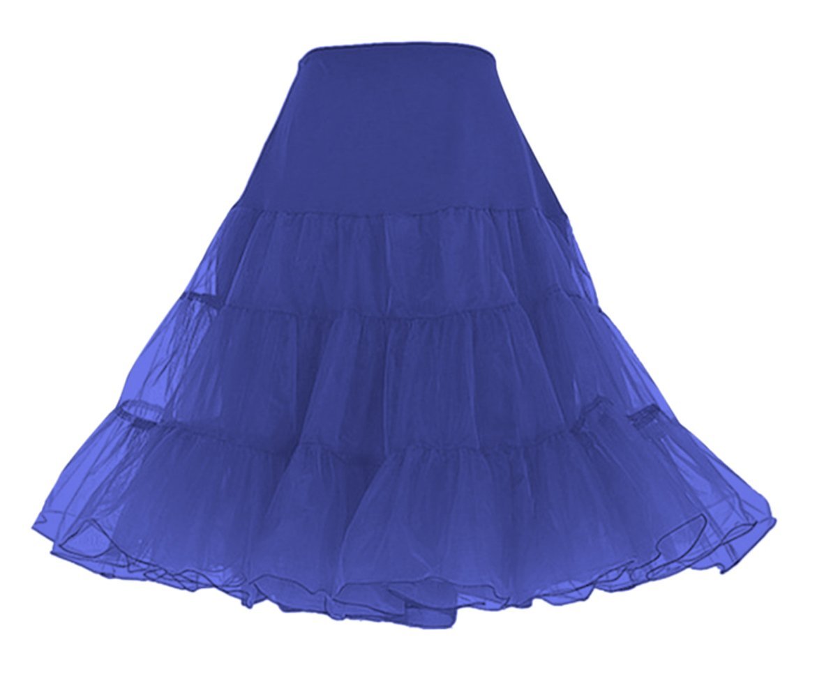 Tea Length Petticoat - Luxury Vintage Tea-Length 50s Look Rockabilly Petticoat