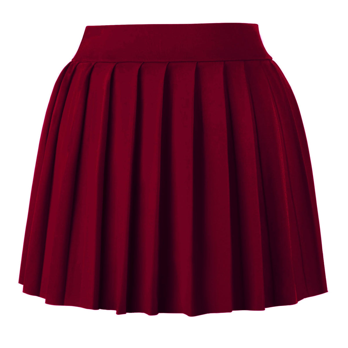 Women Sexy Pleated Mini Skirts Y2k Casual Stretchy Uniform for Girls