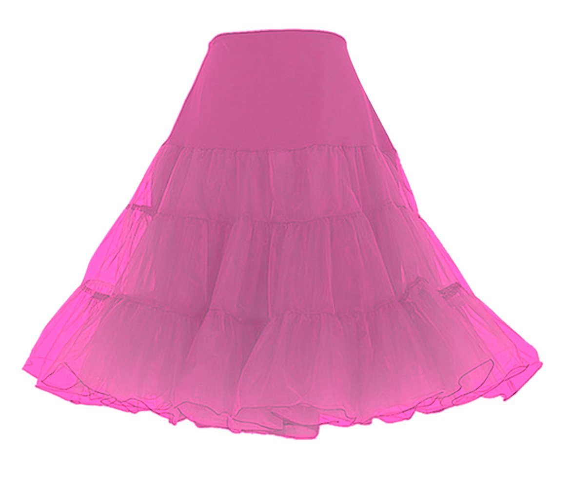 Tea Length Petticoat - Luxury Vintage Tea-Length 50s Look Rockabilly Petticoat