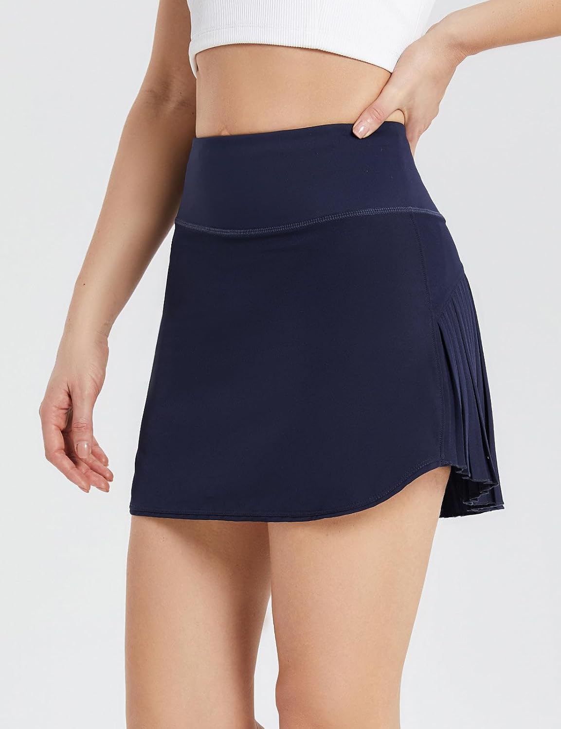 baleaf Tennis Skirt Pleated Golf Skorts with 3 Pockets