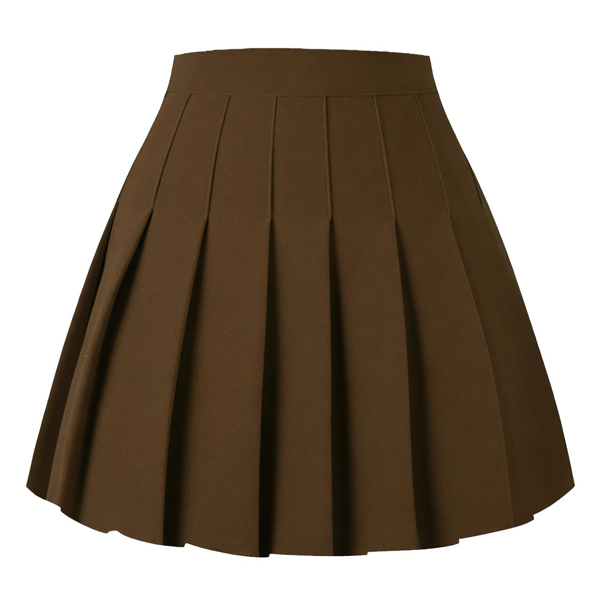 Girstunm Pleated Basic School Uniform Cheerleader Skirts