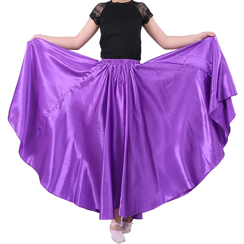 SANCAN Professional Girls Belly Latin Dance Training Skirt
