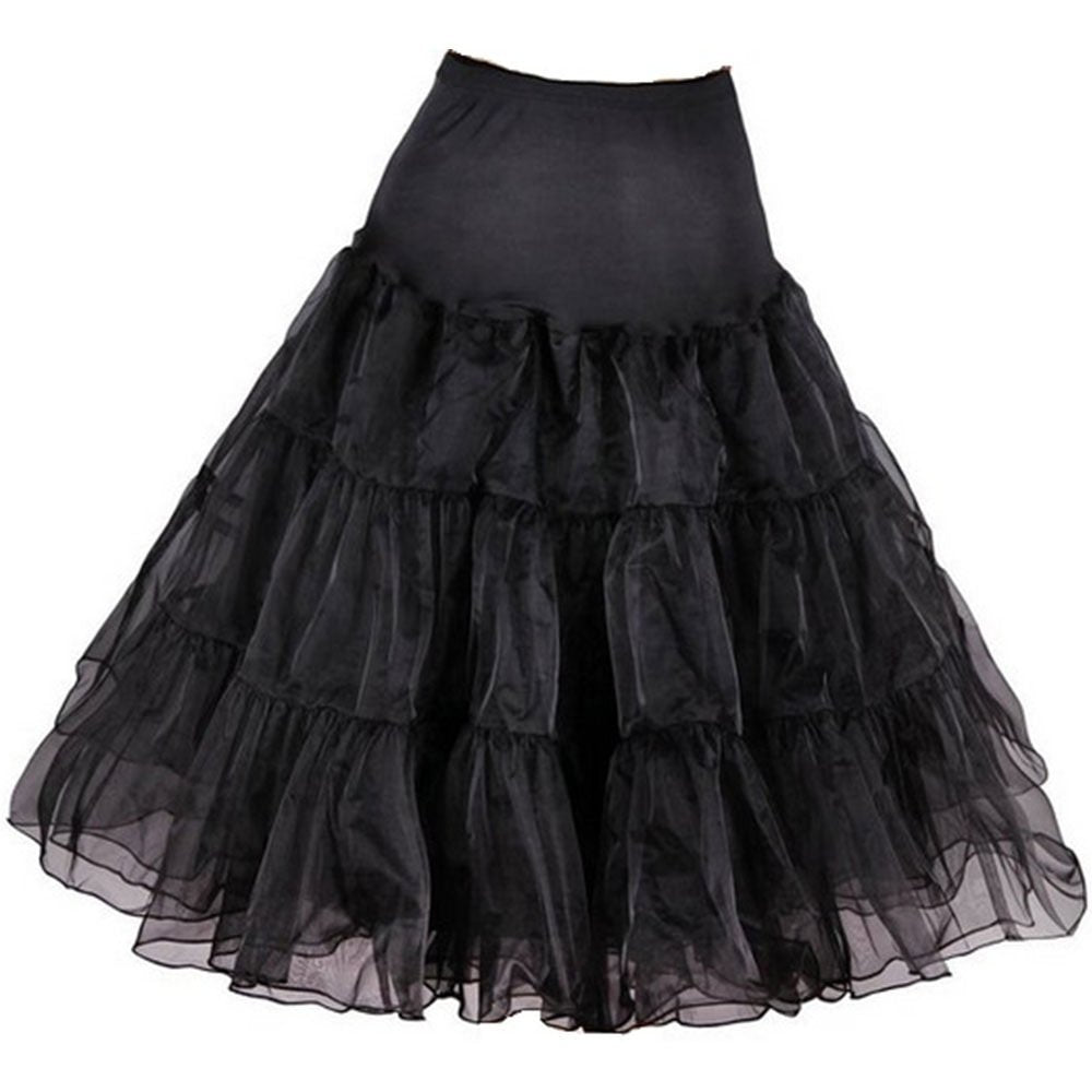 Tea Length Petticoat - Luxury Vintage Tea-Length 50s Look Rockabilly Petticoat