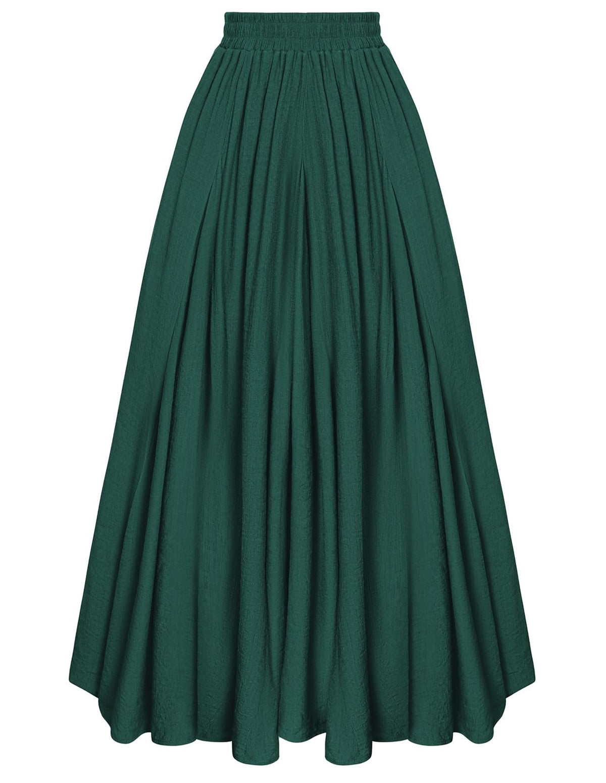 Scarlet Darkness Maxi Skirts for Women Long Flowy Boho Renaissance Skirt