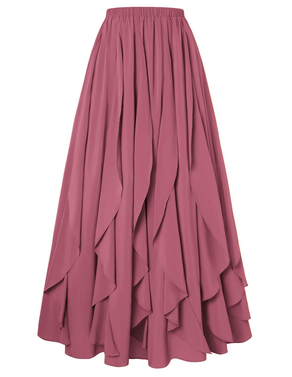 Scarlet Darkness Womens Maxi Skirt Boho Renaissance Long Flowy Skirts