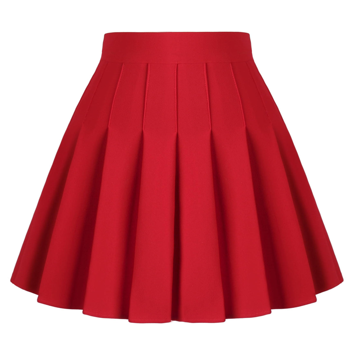 Dressever Women's Pleated A-Line Tennis Skirt