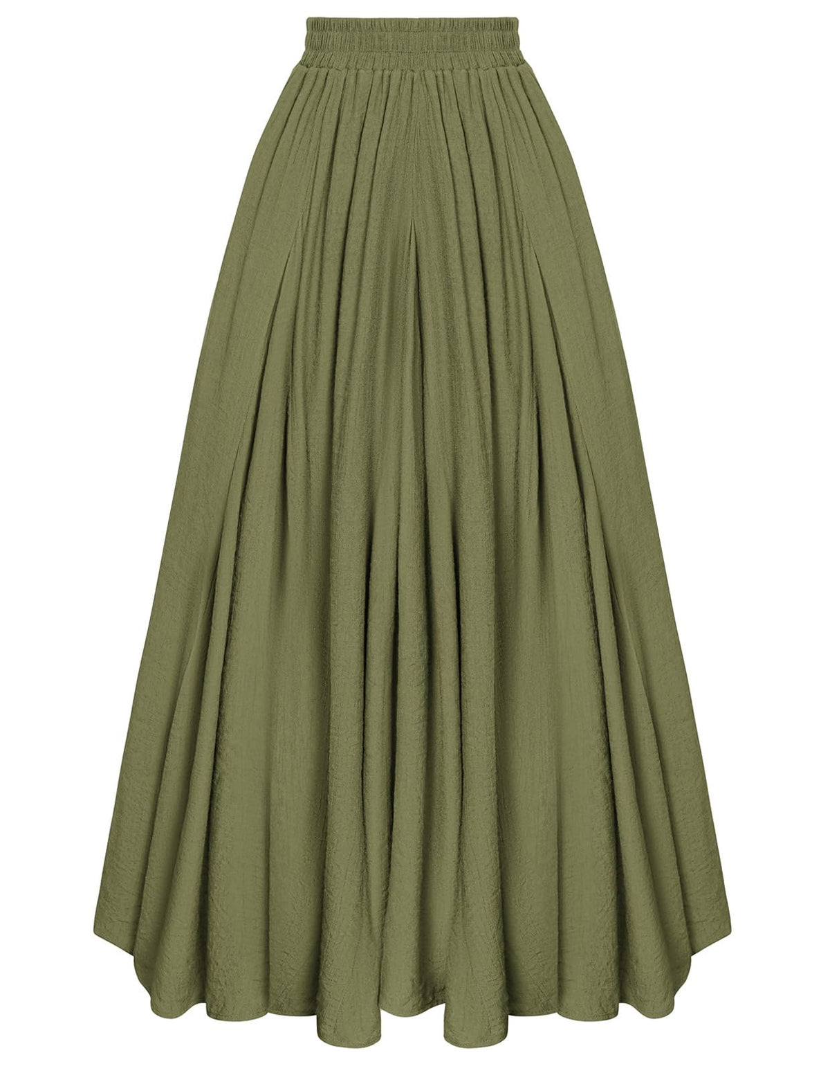 Scarlet Darkness Maxi Skirts for Women Long Flowy Boho Renaissance Skirt