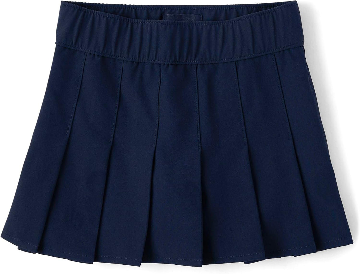 The Children's Place Girls' Uniform Performance Pleated Skorts