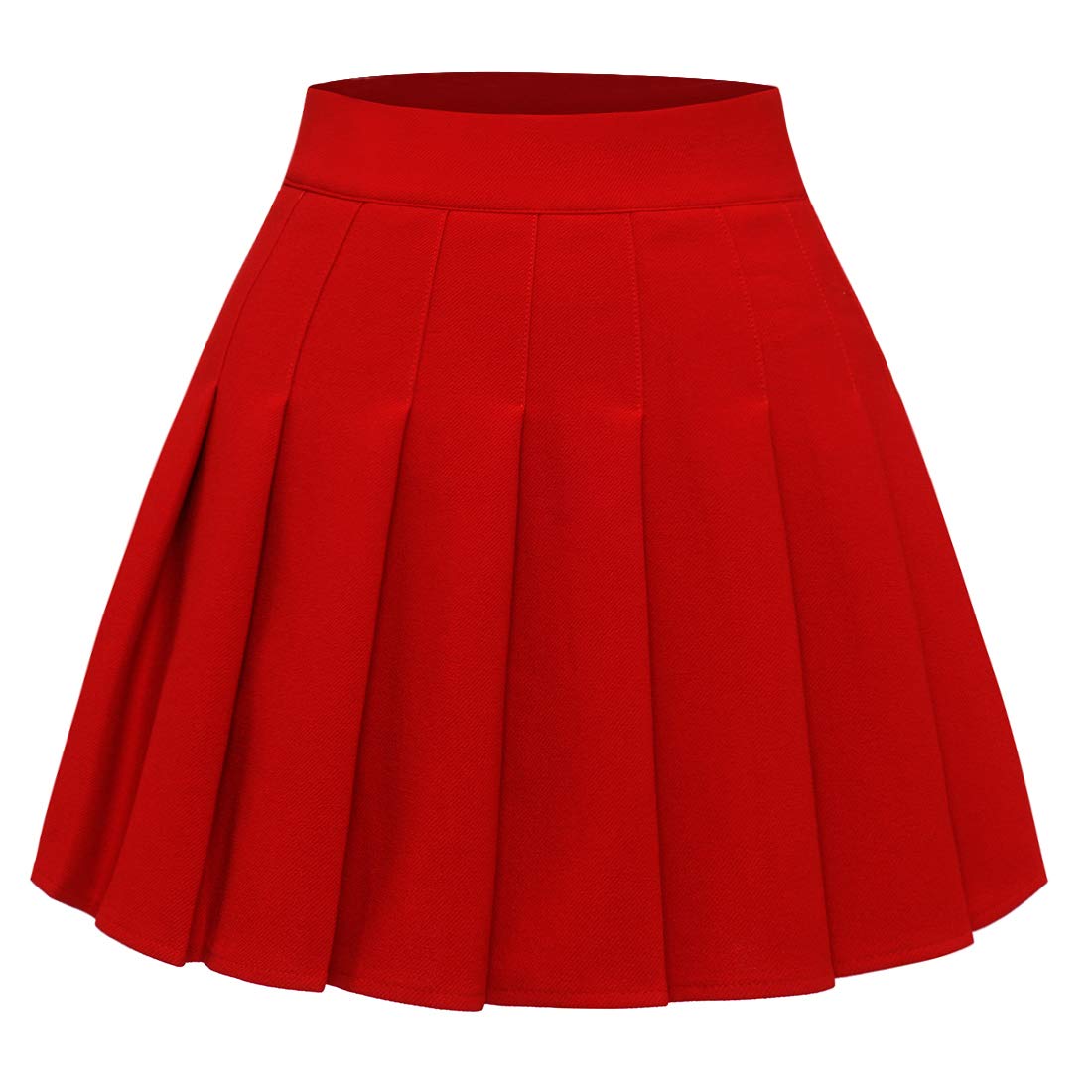 Womens Pleated Skirts High Waist Mini Tennis Skater Skirt