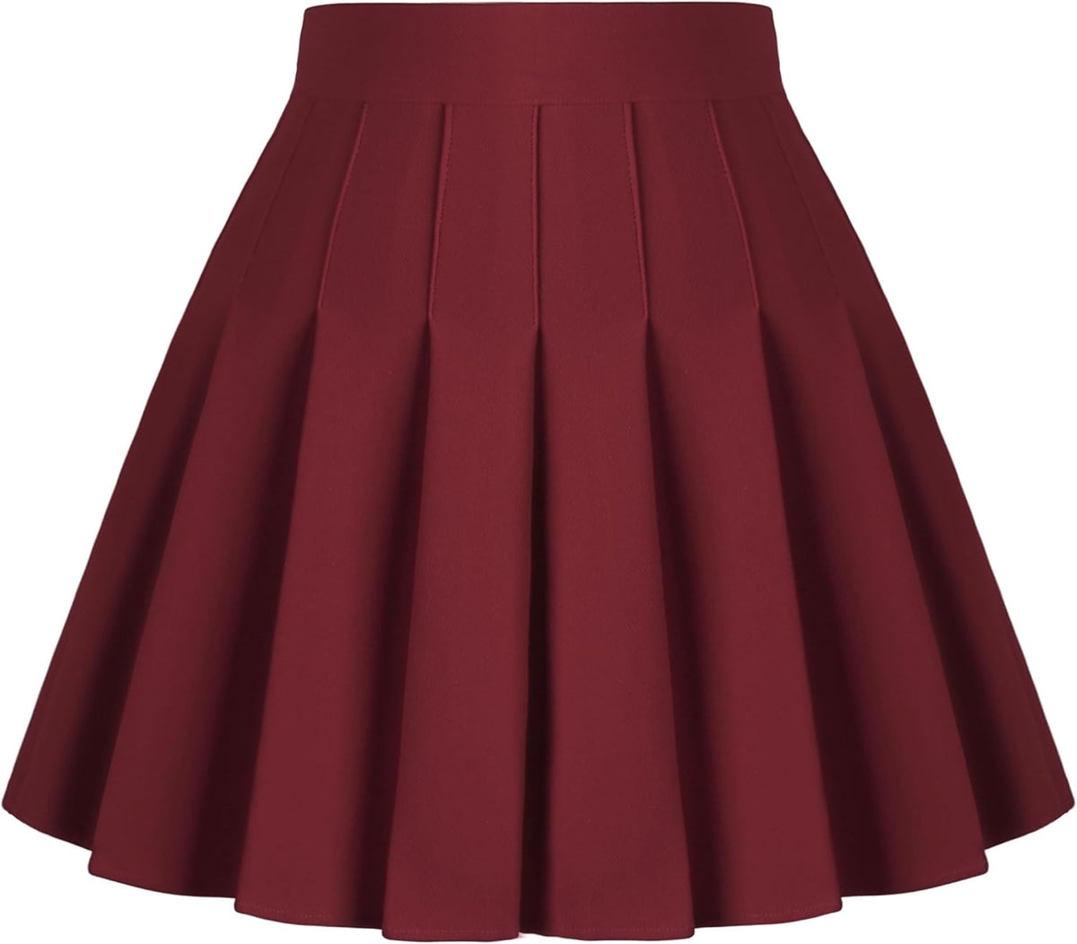 Dressever Women's Pleated A-Line Tennis Skirt