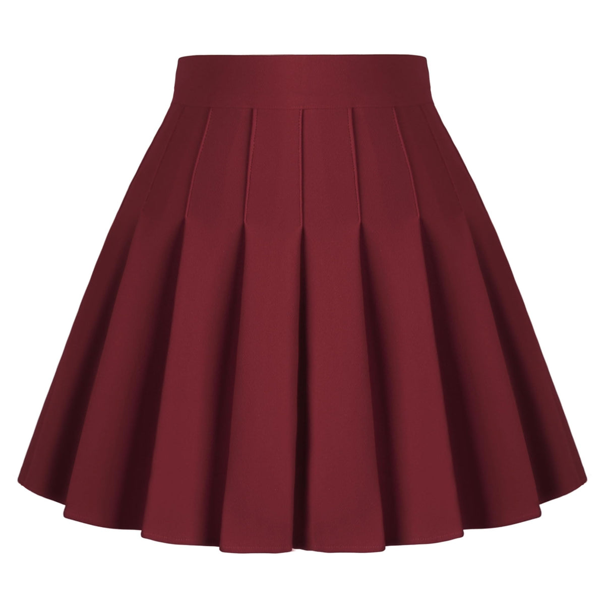 Dressever Women's Pleated A-Line Tennis Skirt