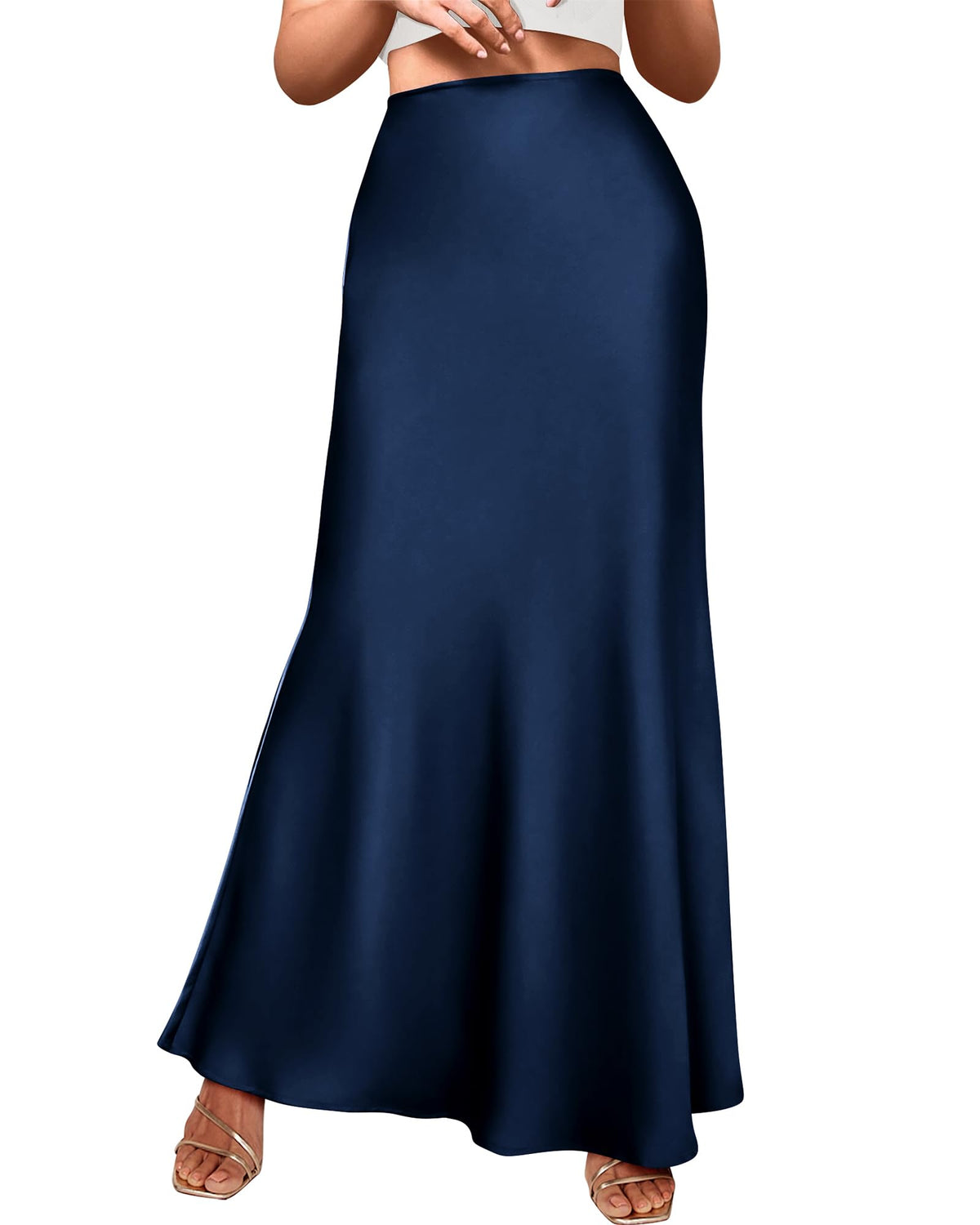 BTFBM Maxi Skirts for Women Business Casual