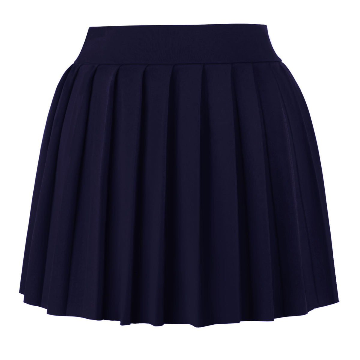 Women Sexy Pleated Mini Skirts Y2k Casual Stretchy Uniform for Girls