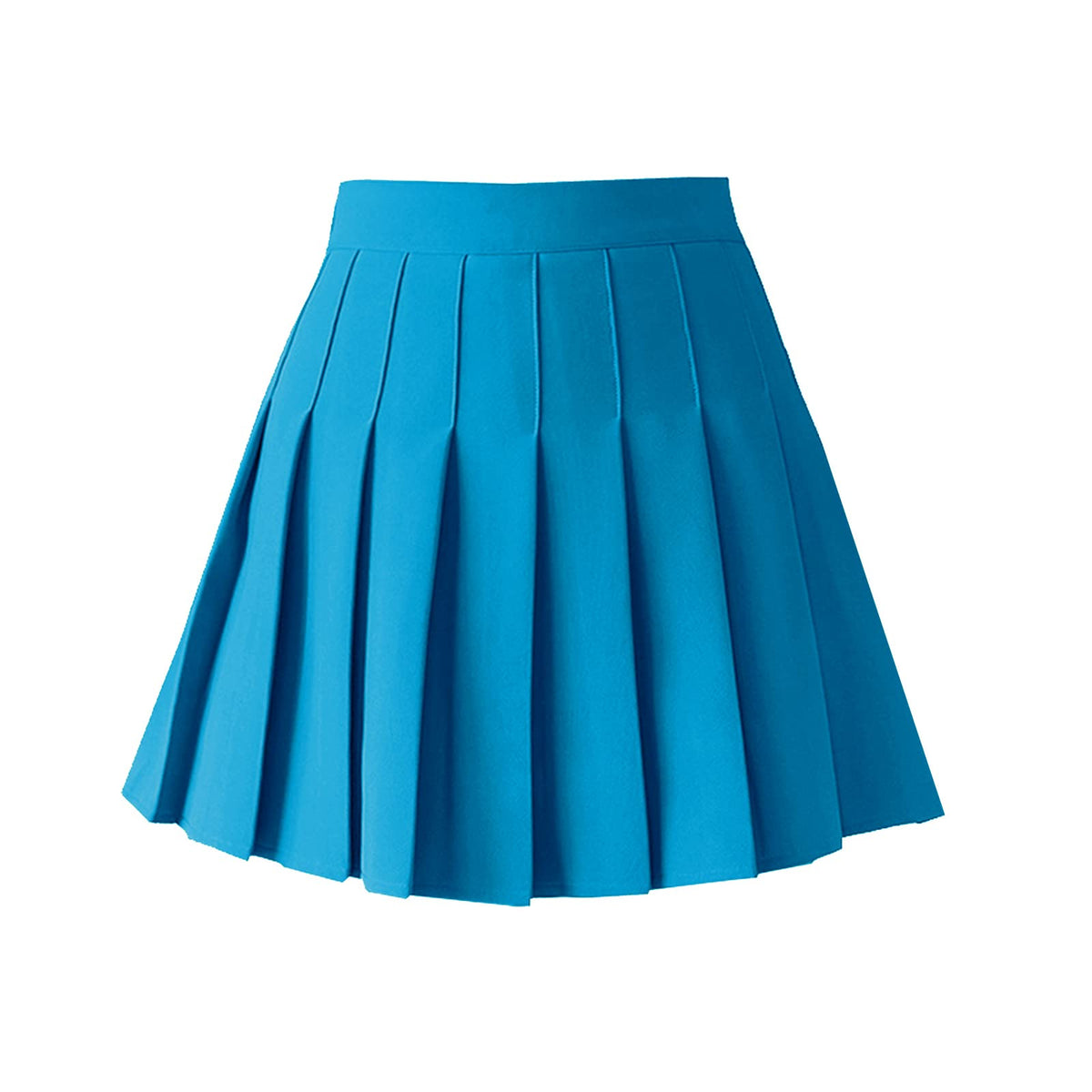 TONCHENGSD Women's High Waist Pleated Mini Skirt Skater Tennis Skirt