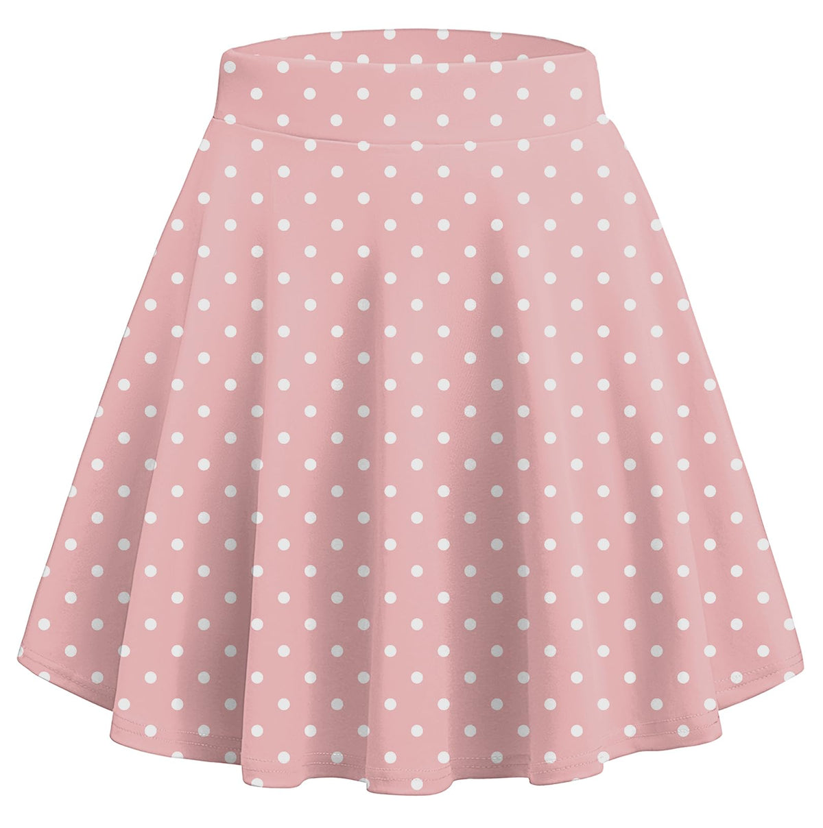 Zeagoo Women's Skirt Basic Mini Skater Skirt 2026 Summer Skirts Stretchable High Waist A-Line Party Club Skirts