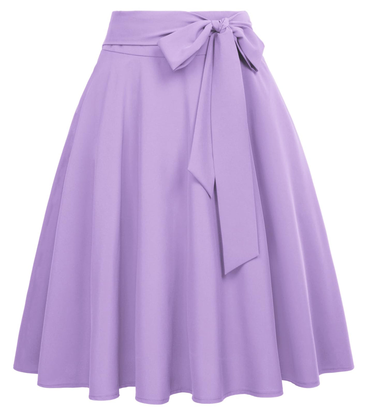 Belle Poque Women High Waisted A Line Skirt with Pockets