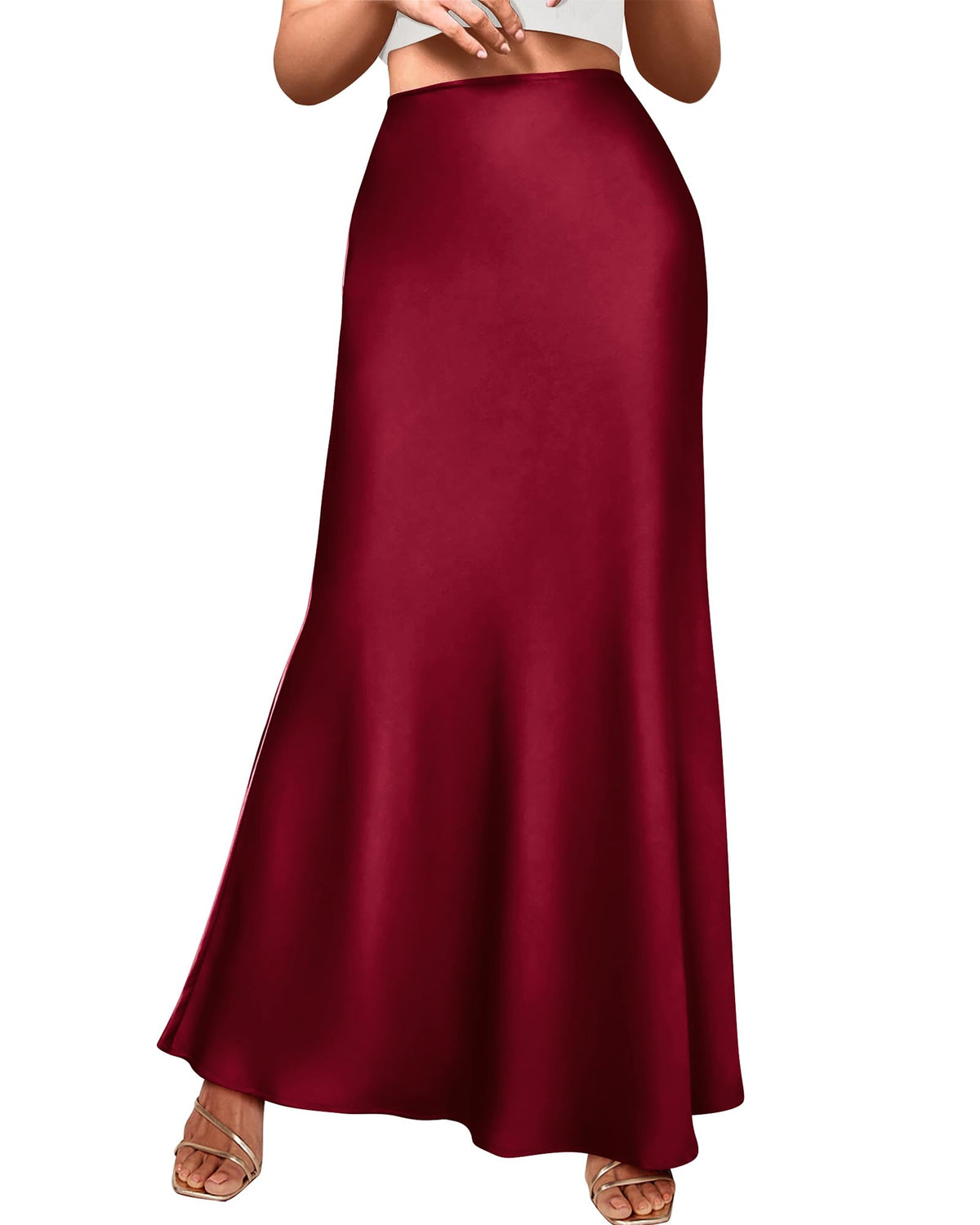 BTFBM Maxi Skirts for Women Business Casual