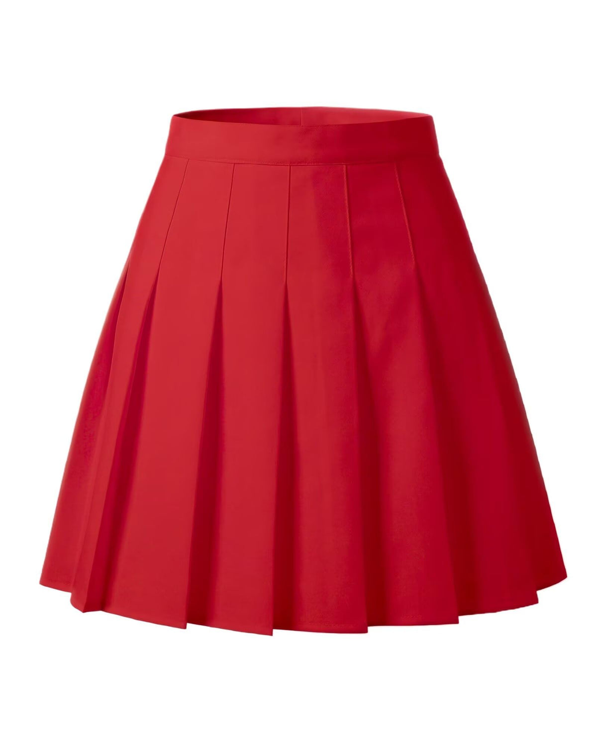 Pleated Skirts for Women High Waisted Tennis Skort Basic Casual Mini Skirt