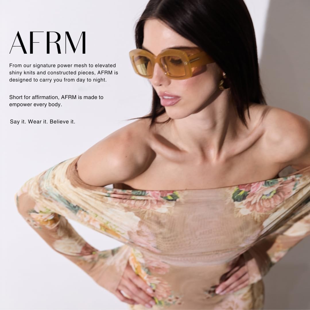 AFRM Women's Tegan High Waist Maxi Skirt