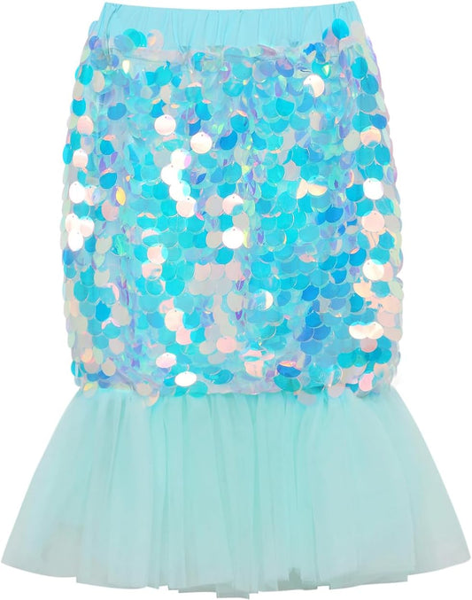Toddler & Girls Sparkle Sequin Mermaid Skirt