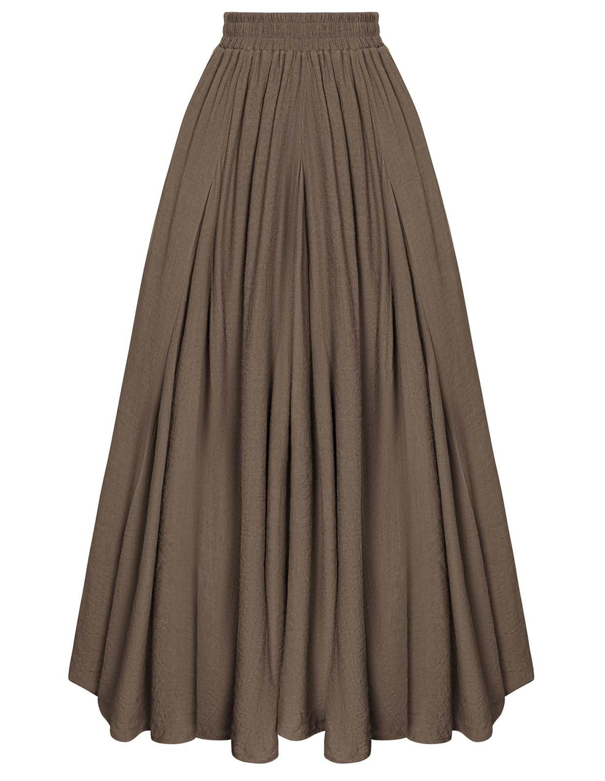 Scarlet Darkness Maxi Skirts for Women Long Flowy Boho Renaissance Skirt