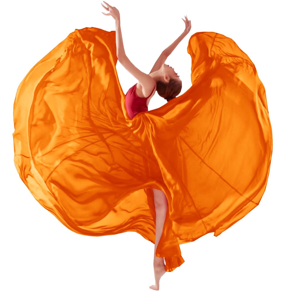 13-14 Years Girls 720 Sheer Chiffon 30" Long Ballet Skirt Maxi Skirt for Ballerinas Photography