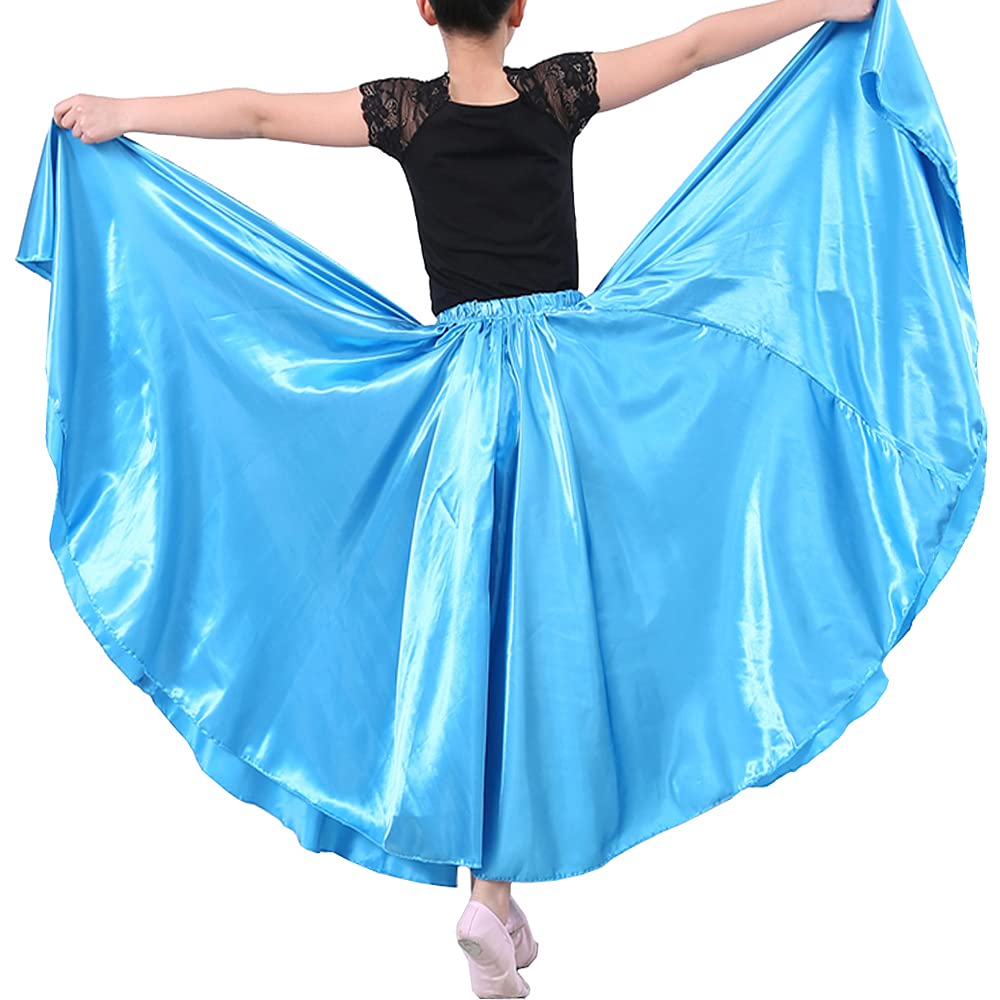 SANCAN Professional Girls Belly Latin Dance Training Skirt