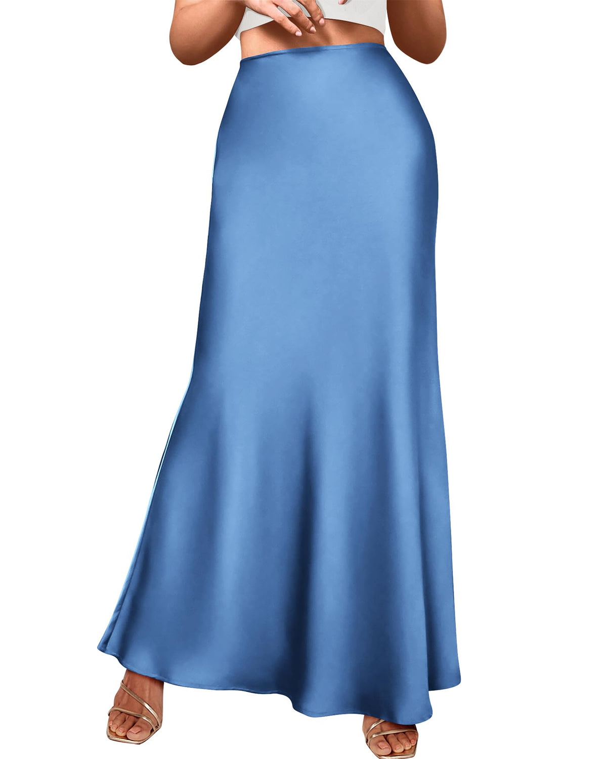 BTFBM Maxi Skirts for Women Business Casual