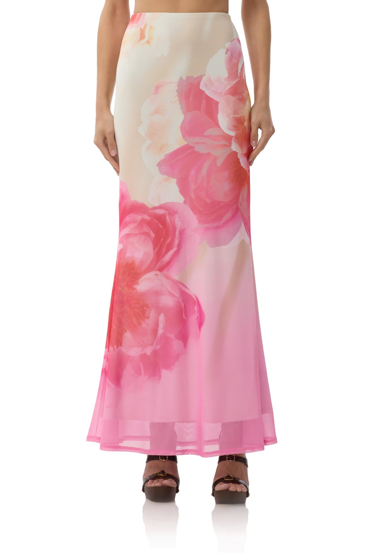 AFRM Women's Tegan High Waist Maxi Skirt
