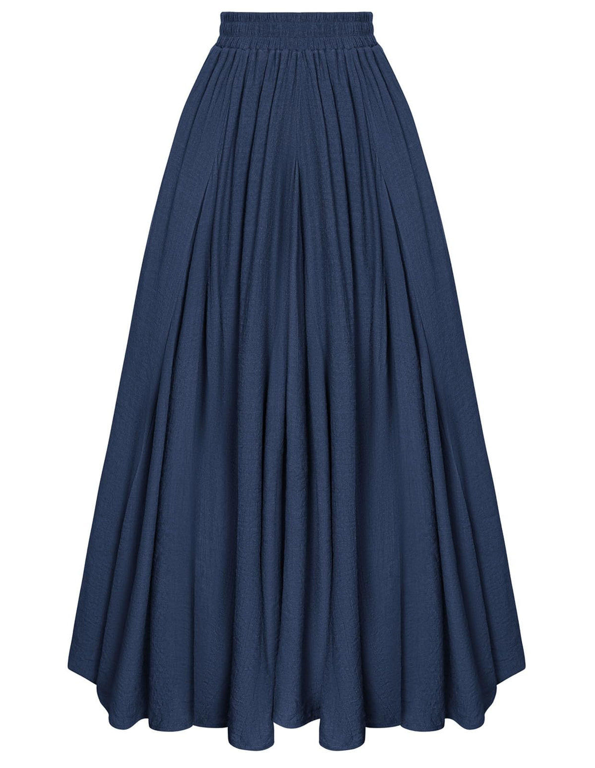 Scarlet Darkness Maxi Skirts for Women Long Flowy Boho Renaissance Skirt