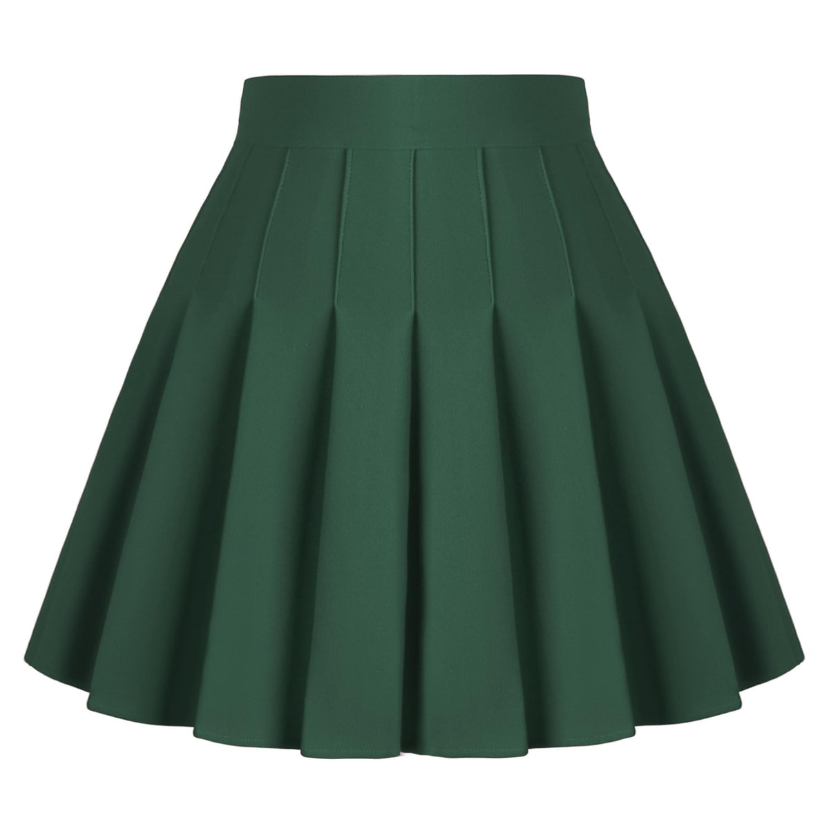 Dressever Women's Pleated A-Line Tennis Skirt