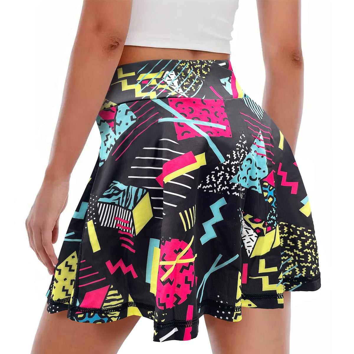 Womens Tennis Skirts Skorts High Waisted Pleated Skirt